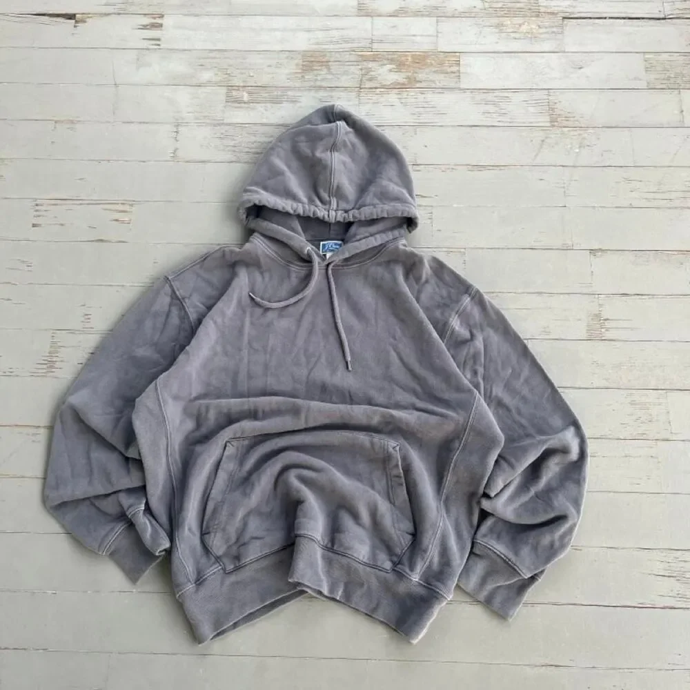 J. Crew Streetwear Y2K Blank Essential Hoodie